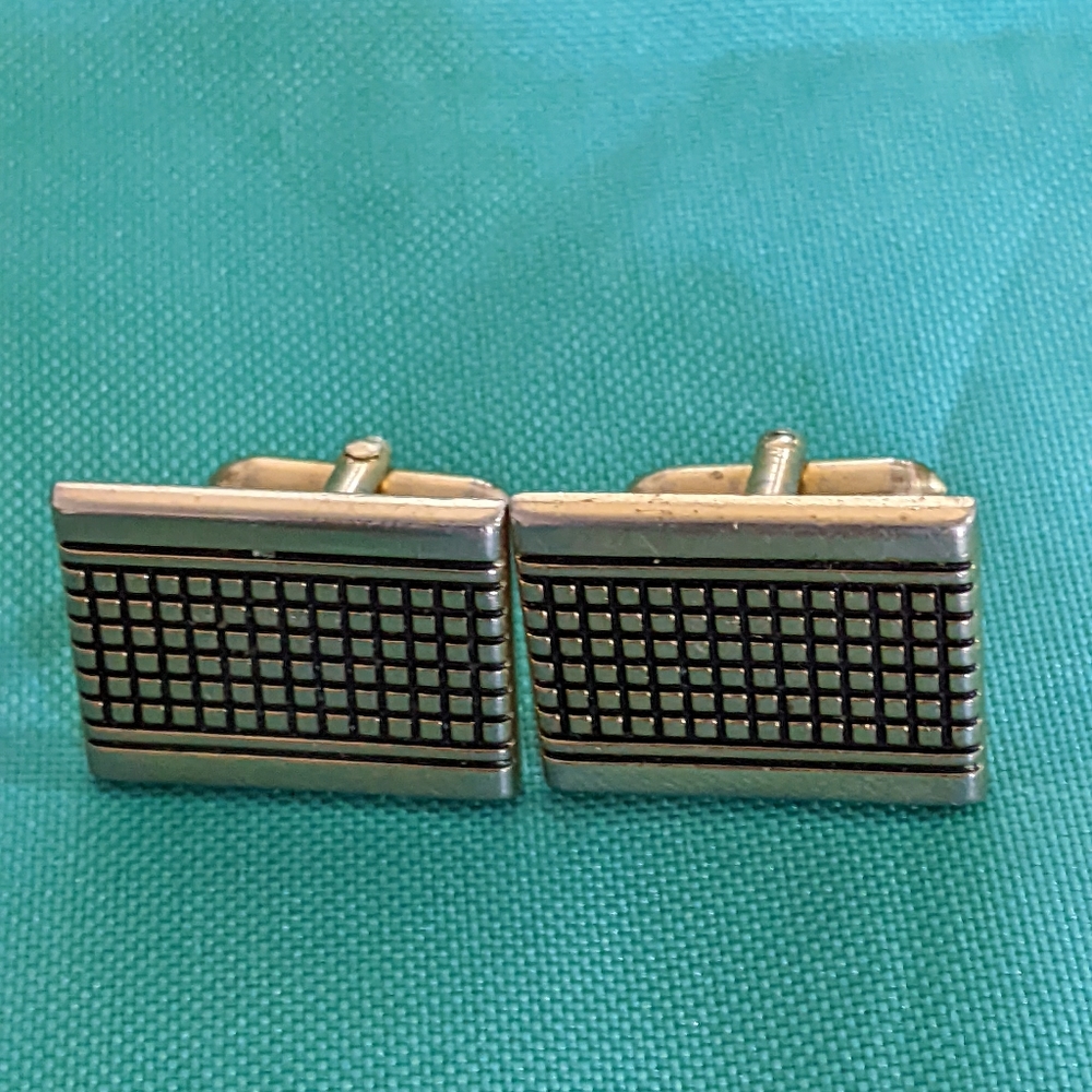 1980s Swank gold plated Cufflinks